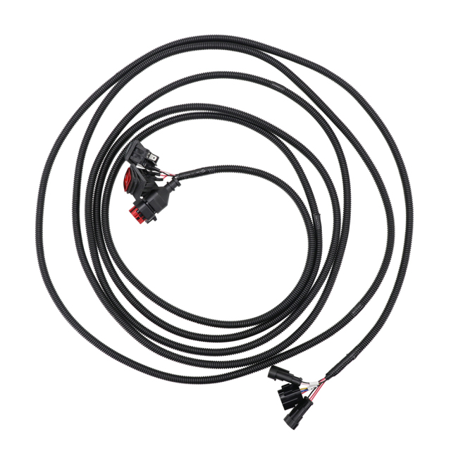 Agricultural Custom Wiring Harness Control Connection Cable Assembly From 776286-1to 282087-1/282104-1 with On/off Switch
