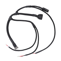 定制挖掘机发动机线束套件环终端连接器圆形插头适配器卡车电缆连接