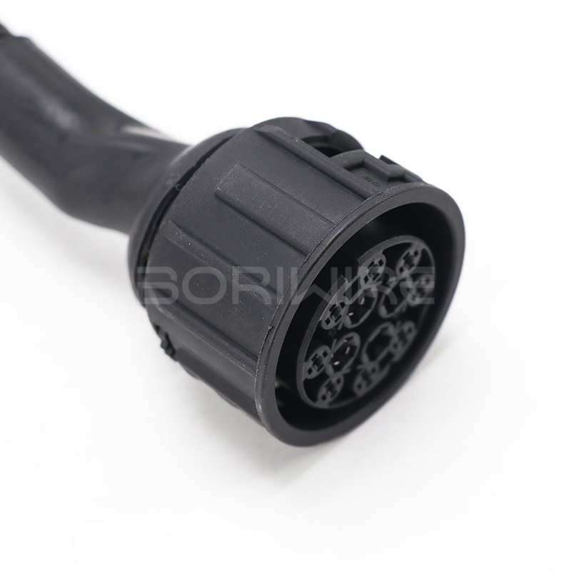 定制挖掘机发动机线束套件环终端连接器圆形插头适配器卡车电缆连接