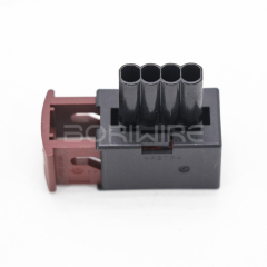 汽车4针外壳线束公连接器1-967059-1