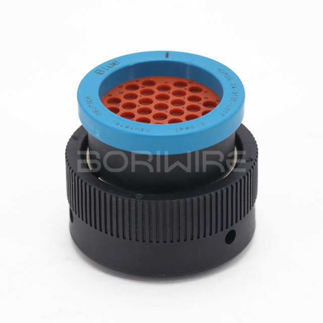 HDP26-24-31SE-L017 31针母头HDP系列汽车防水电线连接器