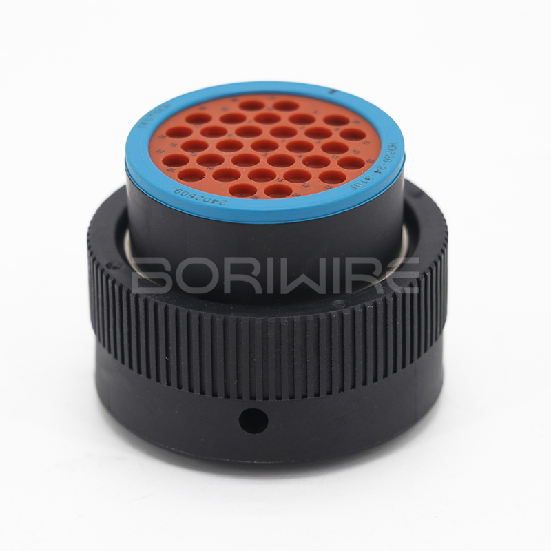 HDP26-24-31SE-L017 31针母头HDP系列汽车防水电线连接器