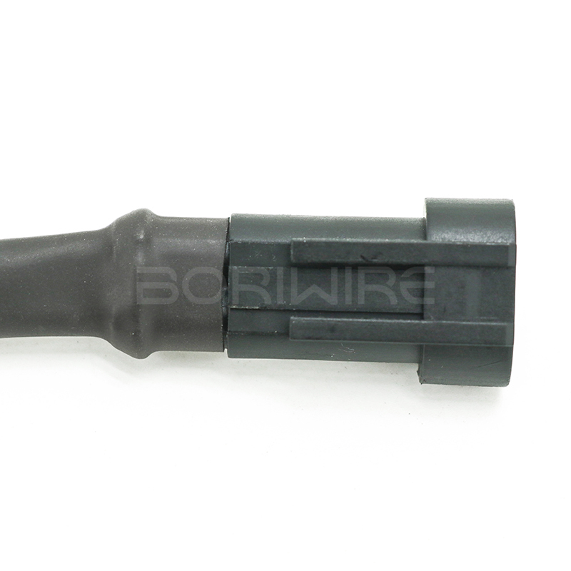 Custom 2 Pin Male Connector Housing With Fuse Holder 16 Gauge PVC Sleeve Wire Cable Harness