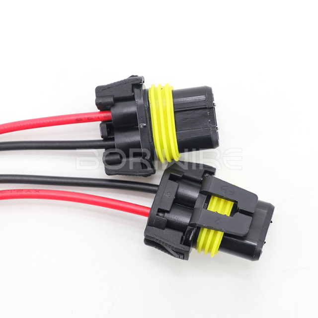 9005/9006 Male to Female One-to-Two Headlamp Splitter Wires Harness for Car Headlights Retrofit