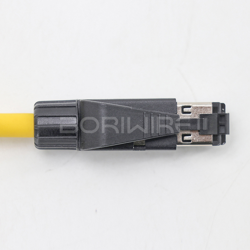 Custom Two-Piece Backshell Connector 3-Pin Plug Ethernet Signal Cable Wiring Harness Kit with High Quality Customizable Features