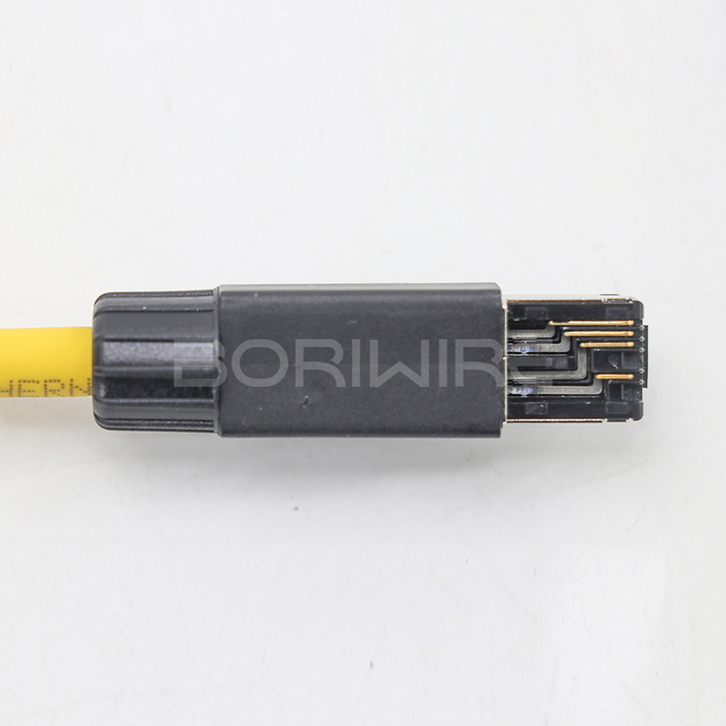 Custom Two-Piece Backshell Connector 3-Pin Plug Ethernet Signal Cable Wiring Harness Kit with High Quality Customizable Features