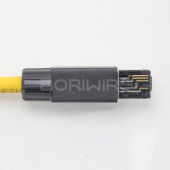 Custom Two-Piece Backshell Connector 3-Pin Plug Ethernet Signal Cable Wiring Harness Kit with High Quality Customizable Features