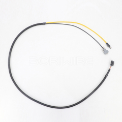 Custom Two-Piece Backshell Connector 3-Pin Plug Ethernet Signal Cable Wiring Harness Kit with High Quality Customizable Features