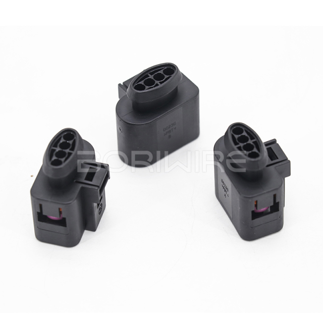 4 针公形或母形碰撞传感器插头 氧气传感器插头 汽车电磁阀连接器插座