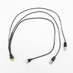 Universal Male and Female Adapter Cable Outdoor Audio Wiring Harness