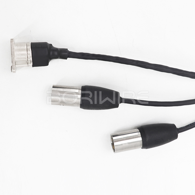 Universal Male and Female Adapter Cable Outdoor Audio Wiring Harness