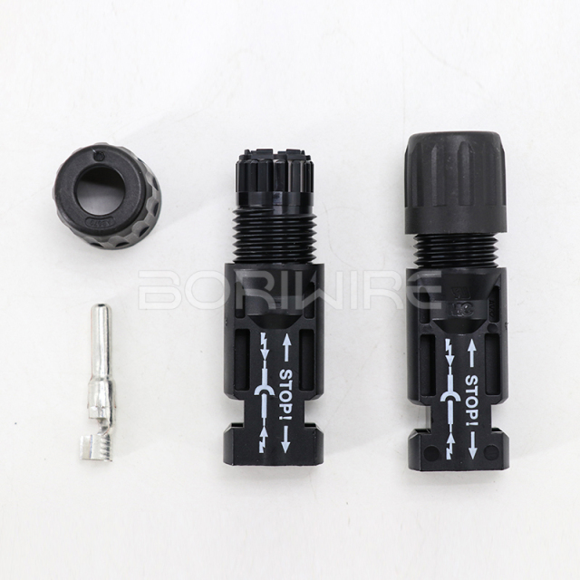 Solar PV Female Connector Plug and Socket