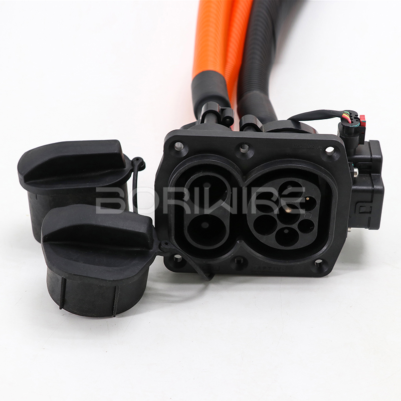 电动汽车快速充电器Ev充电器插座组合2入口插座用