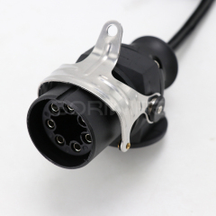 Custom Made Spiral Cable Coiled Cord Connecting Truck Cabin and Trailer