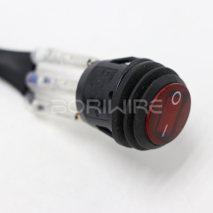 One-to-two Automotive LED Spotlight Strip Light High-power Wiring Harness SUV Dome Light Controller Relay Auto Wire Harness