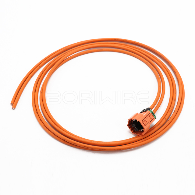 用于电动汽车32A电池的高压EV 4针连接器线束