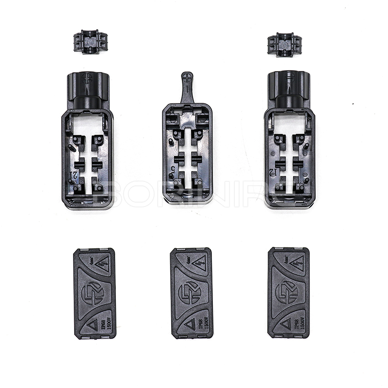 TUV 分体式光伏模块接线盒20A 25A 30A IP68太阳能电池板接线盒