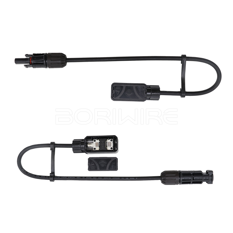 Solar Cable with Three-Part Junction Box