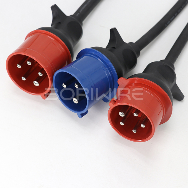 16A 32A fast AC electric vehicle new energy vehicle charging cable New energy EV power cord charging cable