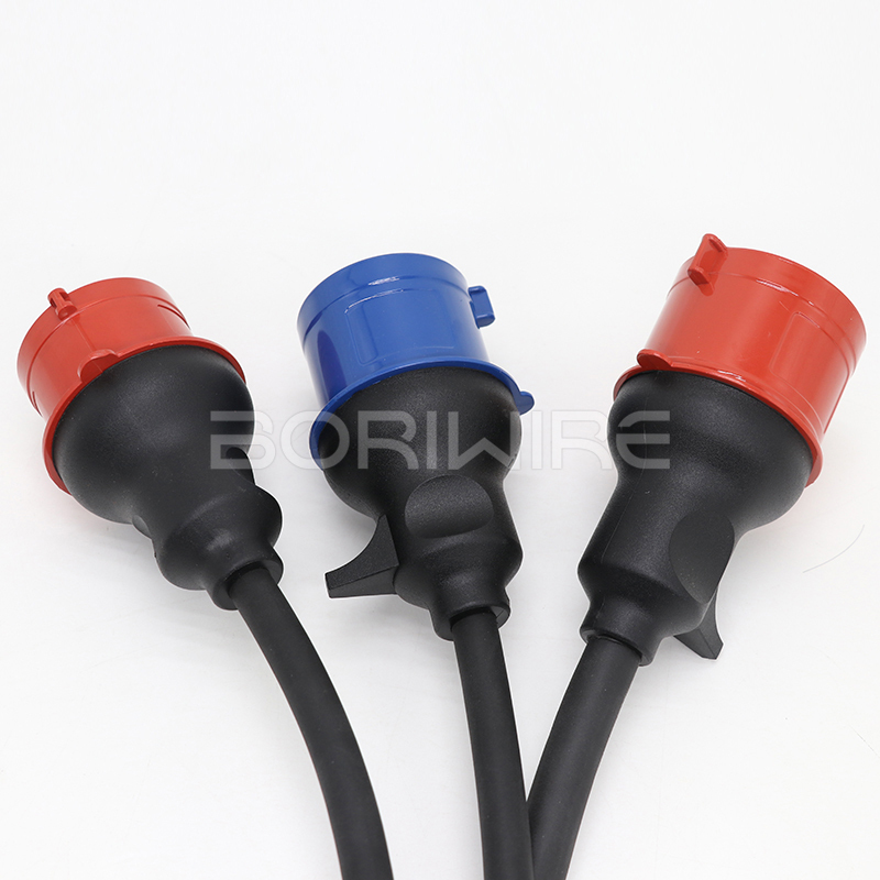 16A 32A fast AC electric vehicle new energy vehicle charging cable New energy EV power cord charging cable