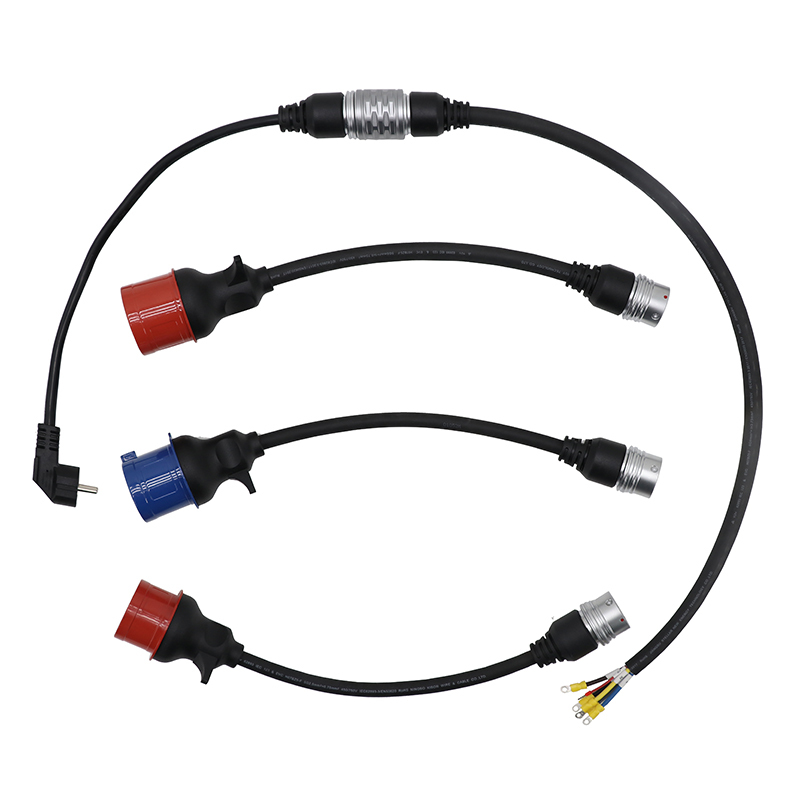 New Energy Electric Vehicle Charging Cable, Portable Charging Pile Connection Cable, Custom Wiring Harness