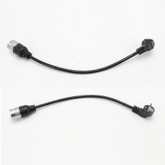 Factory-customized Power Cable Connection for New Energy Electric Vehicles: 9-core European Standard Female Plug Wiring Harness
