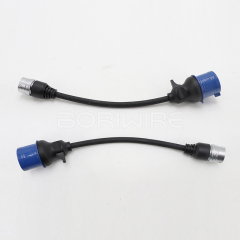 Customized New Energy Electric Vehicle Charging Cable Plug with Cover European Standard Female Plug Power Charging Cable