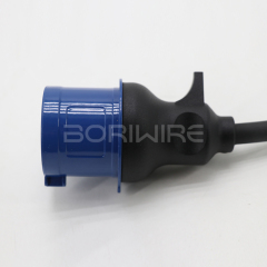 Customized New Energy Electric Vehicle Charging Cable Plug with Cover European Standard Female Plug Power Charging Cable