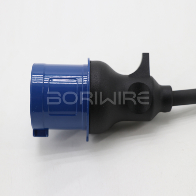 Customized New Energy Electric Vehicle Charging Cable Plug with Cover European Standard Female Plug Power Charging Cable