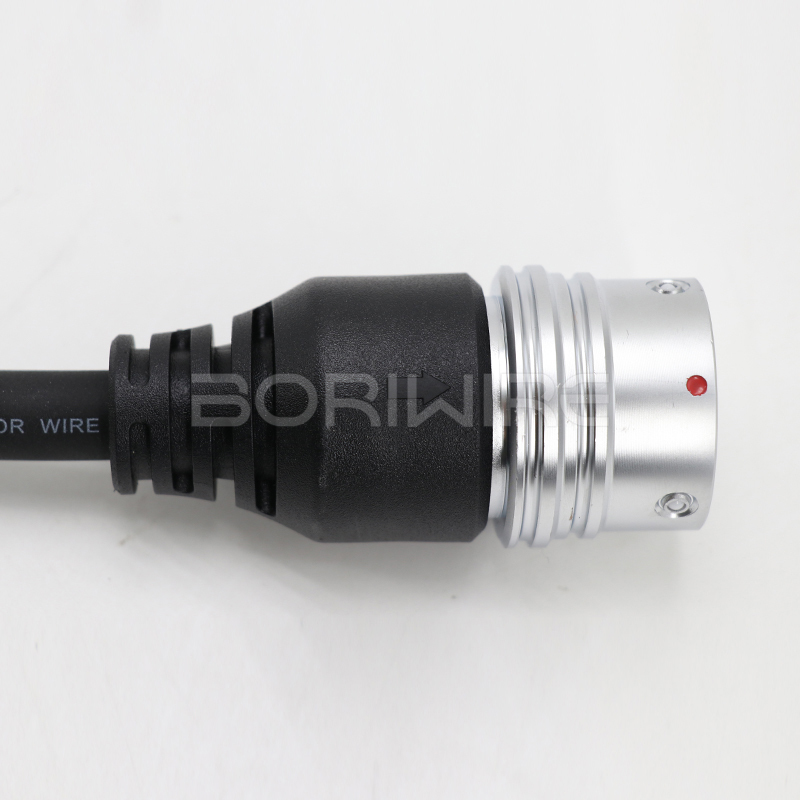 Customized New Energy Electric Vehicle Charging Cable Plug with Cover European Standard Female Plug Power Charging Cable