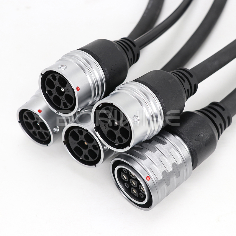 New Energy Electric Vehicle Charging Cable, Portable Charging Pile Connection Cable, Custom Wiring Harness