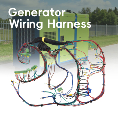 Generator wiring harness