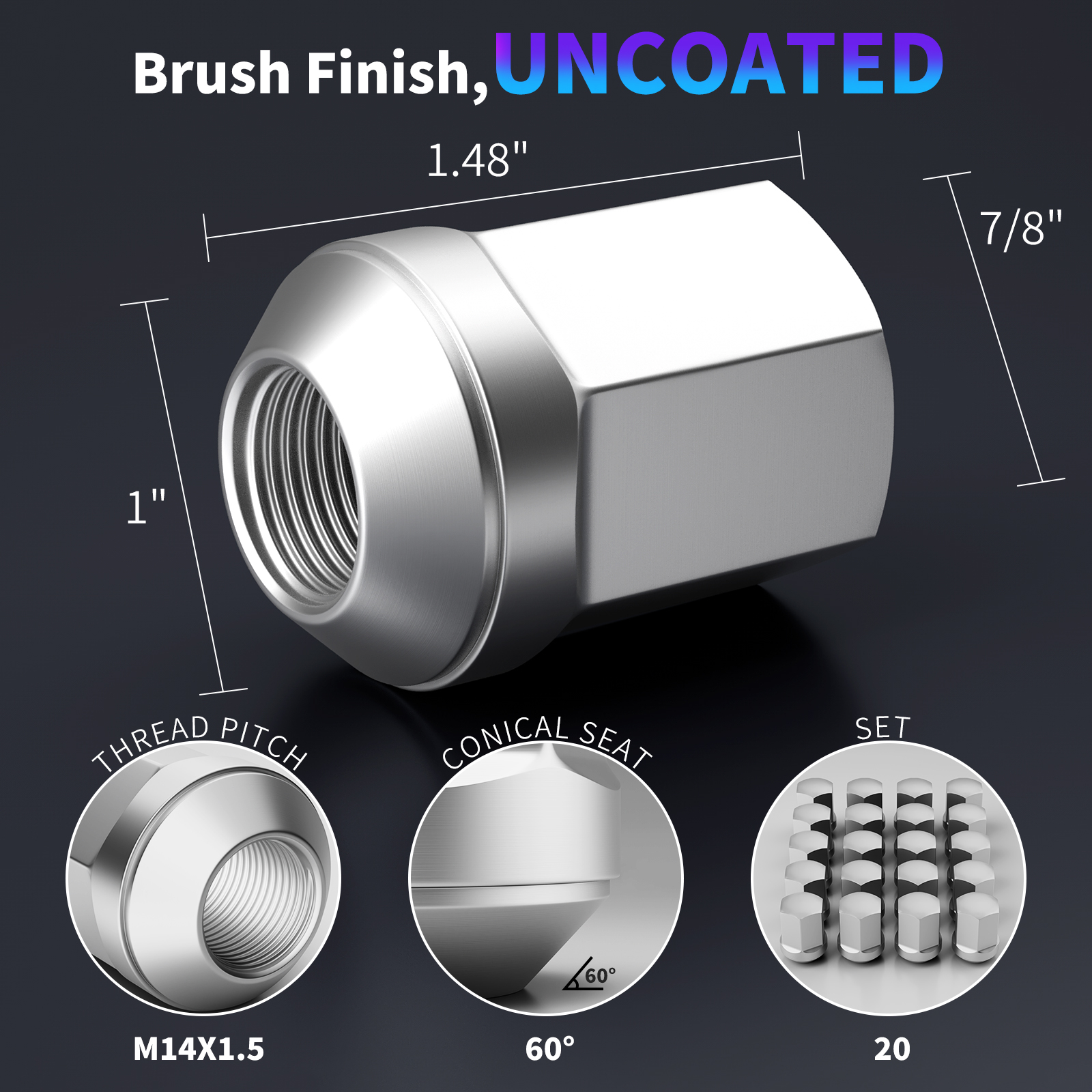 Titanium Lug Nuts M14X1.5
Spline Lug Nuts
m14x1.5 lug nuts
14x1.5 lug nuts
lug nuts 14x1.5
m14 x 1.5 lug nuts
14x1.5 lug nut
lug nuts m14 x 1.5
m14x1.5
14mm x 1.5 lug nuts
14 x 1.5 lug nuts
m14-1.50 lug nuts
acorn lug nuts 14X1.5