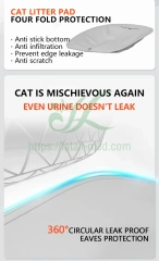 Cat Toilet With Self-cleaning Automatic Litter Box Open Cat Litter Tray with Long Battery Life,Fatali Medical equipment