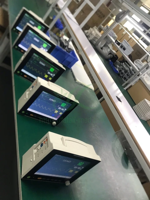 Hospital Monitoring ICU System Handheld High Quality Compact Multi-parameter Patient Monitor,Fatali Medical equipment