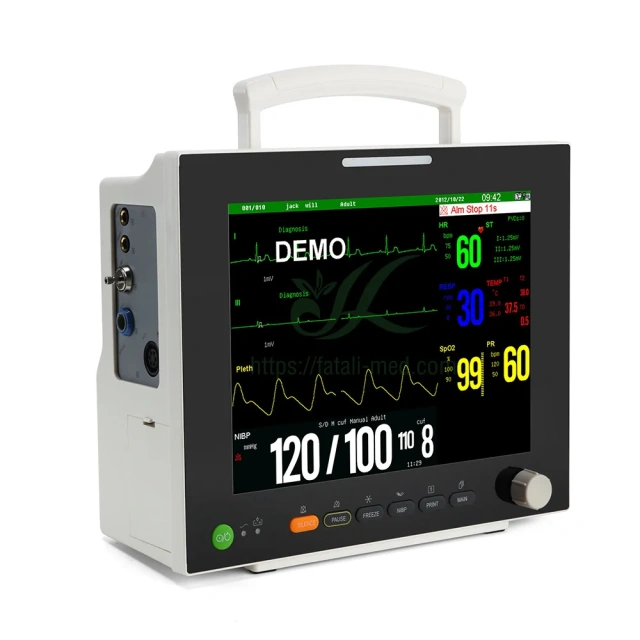 Hospital Monitoring ICU System Handheld High Quality Compact Multi-parameter Patient Monitor,Fatali Medical equipment