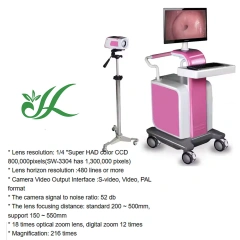 Medical HD Digital Video Colposcope Camera Gynecology Colposcope Portable Trolley-type,Fatali Medical equipment