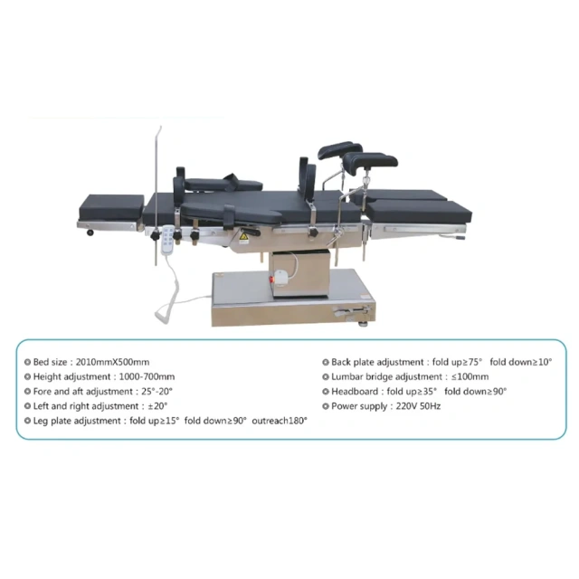 Hospital Surgery Gynecology Bed Electrical Multi Function Operating Room Table,Fatali Medical equipment