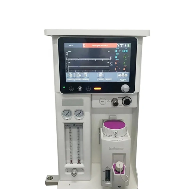 Animal Mobile Trolly Equine Anesthesia Veterinary Anesthesia Respirator,Fatali Medical equipment