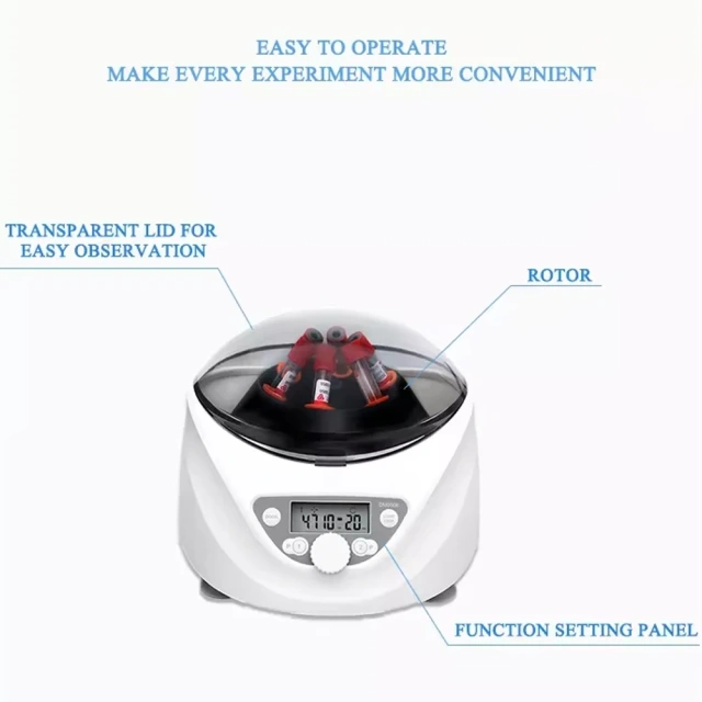 CF0506 500rpm LCD Display Laboratory Centrifuge Low Speed prp Blood Plasma Centrifuge Machine,Fatali Medical equipment