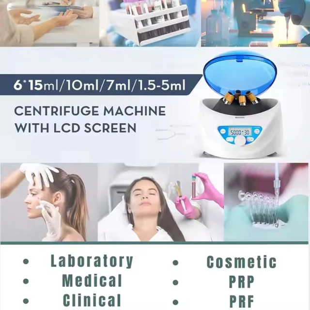 CF0506 500rpm LCD Display Laboratory Centrifuge Low Speed prp Blood Plasma Centrifuge Machine,Fatali Medical equipment