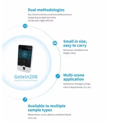 Handheld Mobile-size POCT/Dry Clinical Chemistry Analyze Immuno Assay,Fatali Medical equipment