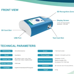 FTL FIA11 Fluorescence Immunoassay Analyzer Rapid Detection Fluorescence Imaging System Medical Machine,Fatali Medical equipment