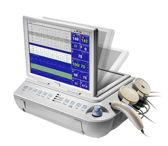 Wireless Pregnancy Fetal Doppler Heart Monitoring with12.1 Inch Screen,Fatali Medical equipment