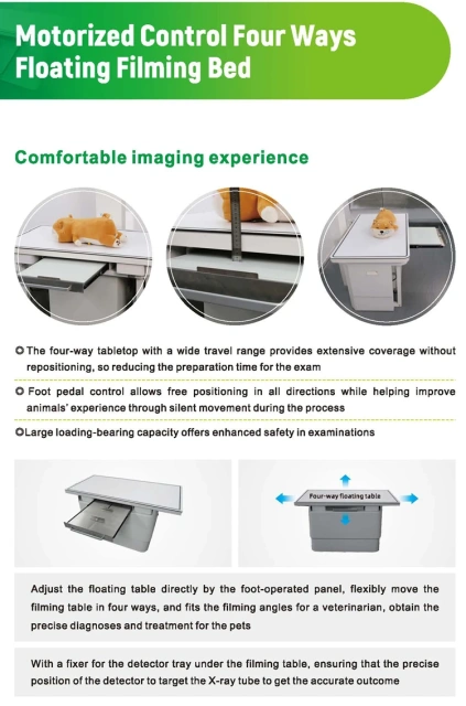 Veterinary X-ray Machine Accessories Animal Film Bed + X Ray Chest Stand,Fatali Medical equipment
