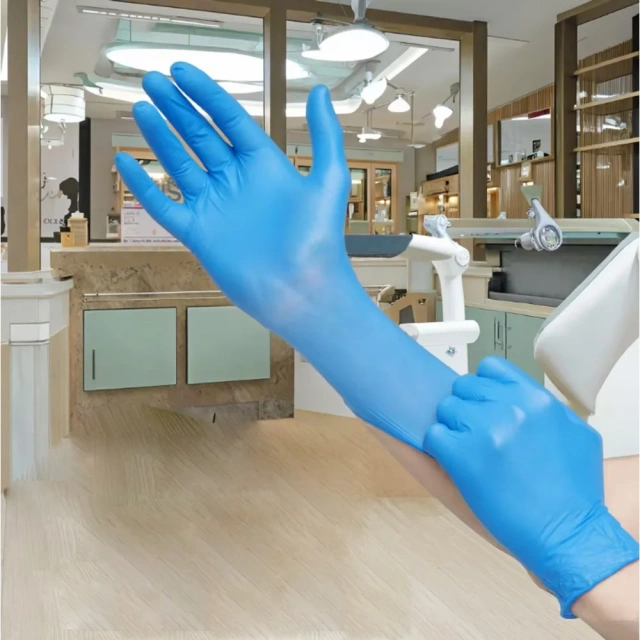 22Years Factory Wholesale Powder-Free Disposable Food Grade Nitrile Gloves Hospital Medical Latex Gloves,Fatali Medical equipment