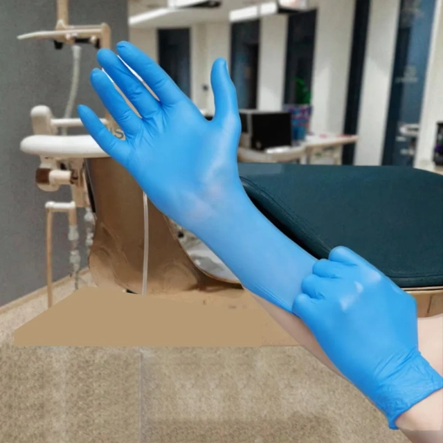 22Years Factory Wholesale Powder-Free Disposable Food Grade Nitrile Gloves Hospital Medical Latex Gloves,Fatali Medical equipment