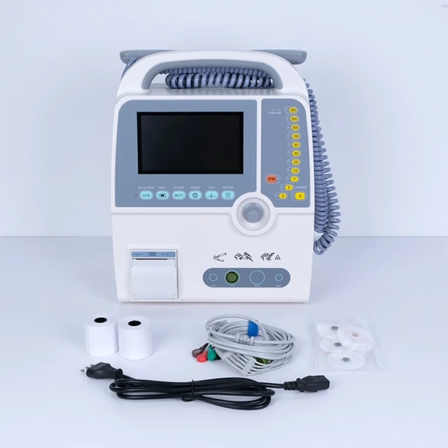 Medical High Quality Medical Defibrillator with ECG Monitoring,Fatali Medical equipment