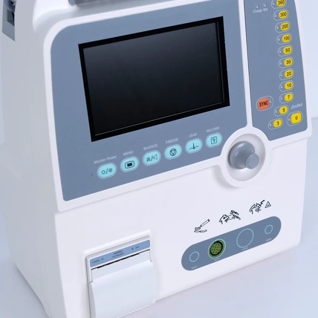 Medical High Quality Medical Defibrillator with ECG Monitoring,Fatali Medical equipment
