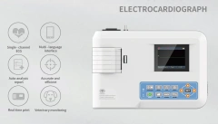 7 Inch LCD Touch Screen Three Channel Portable 12 Lead Electrocardiograph (ECG) Machine,Fatali Medical equipment